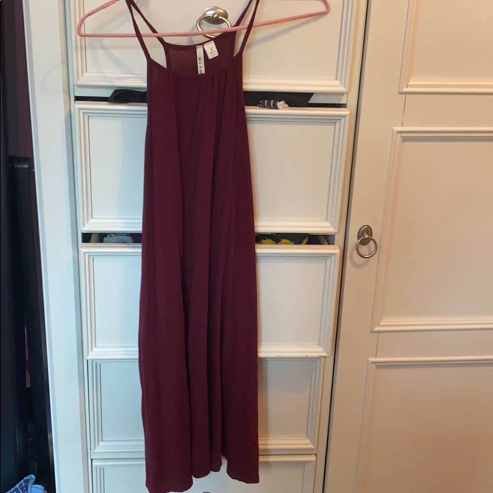 Miami maroon dress